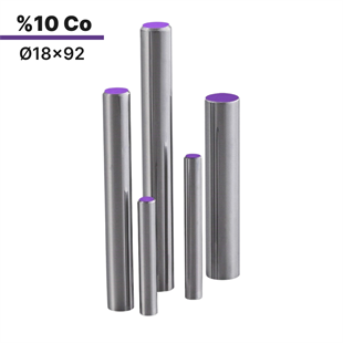 18x92 KH100SR h6 Kesilmiş Dolu Karbür Çubuk