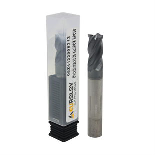KARBÜR PİRR FREZE Ø12X83 Z4 ALCRN 60 HRC