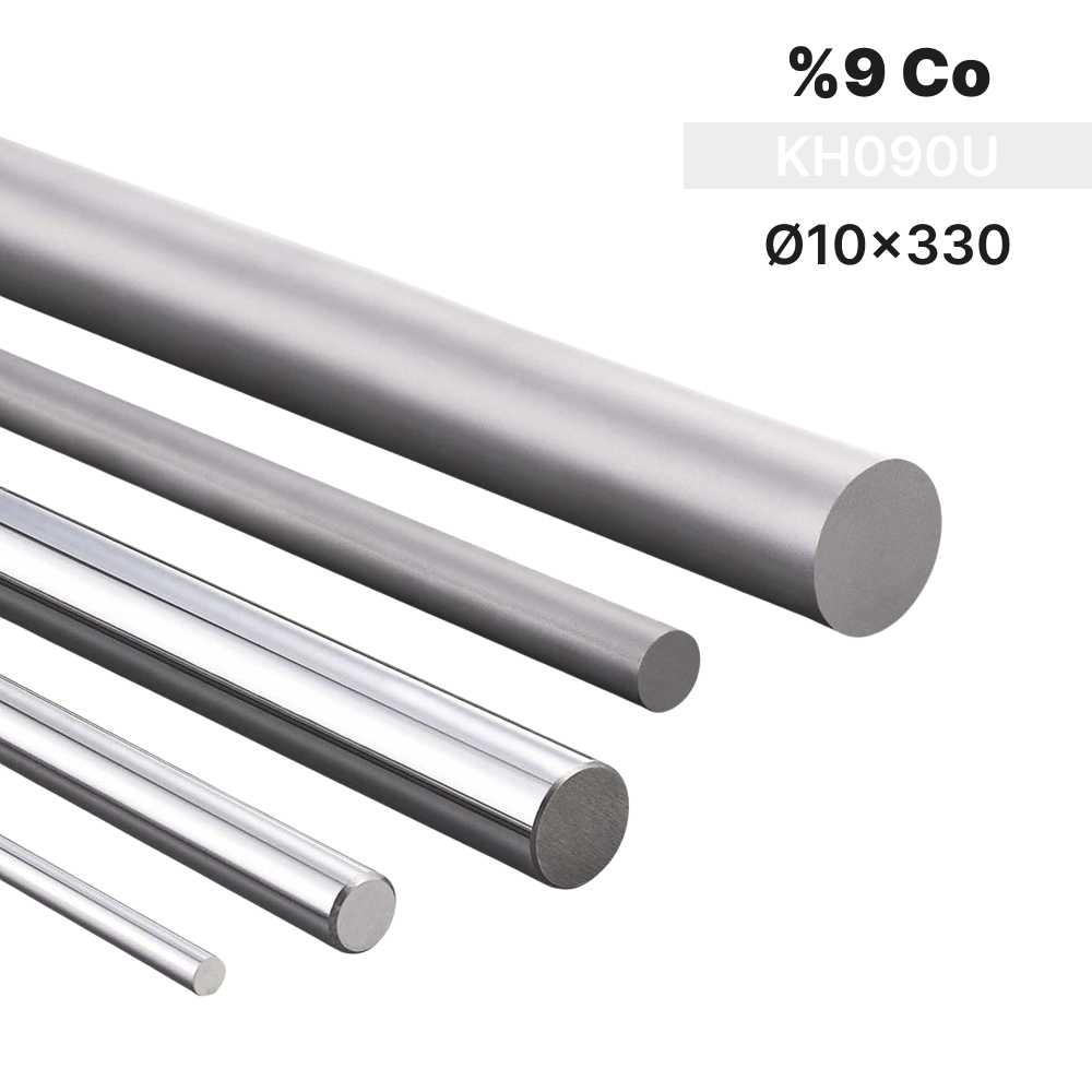 10x330 KH090U h6 Dolu Karbür Çubuk