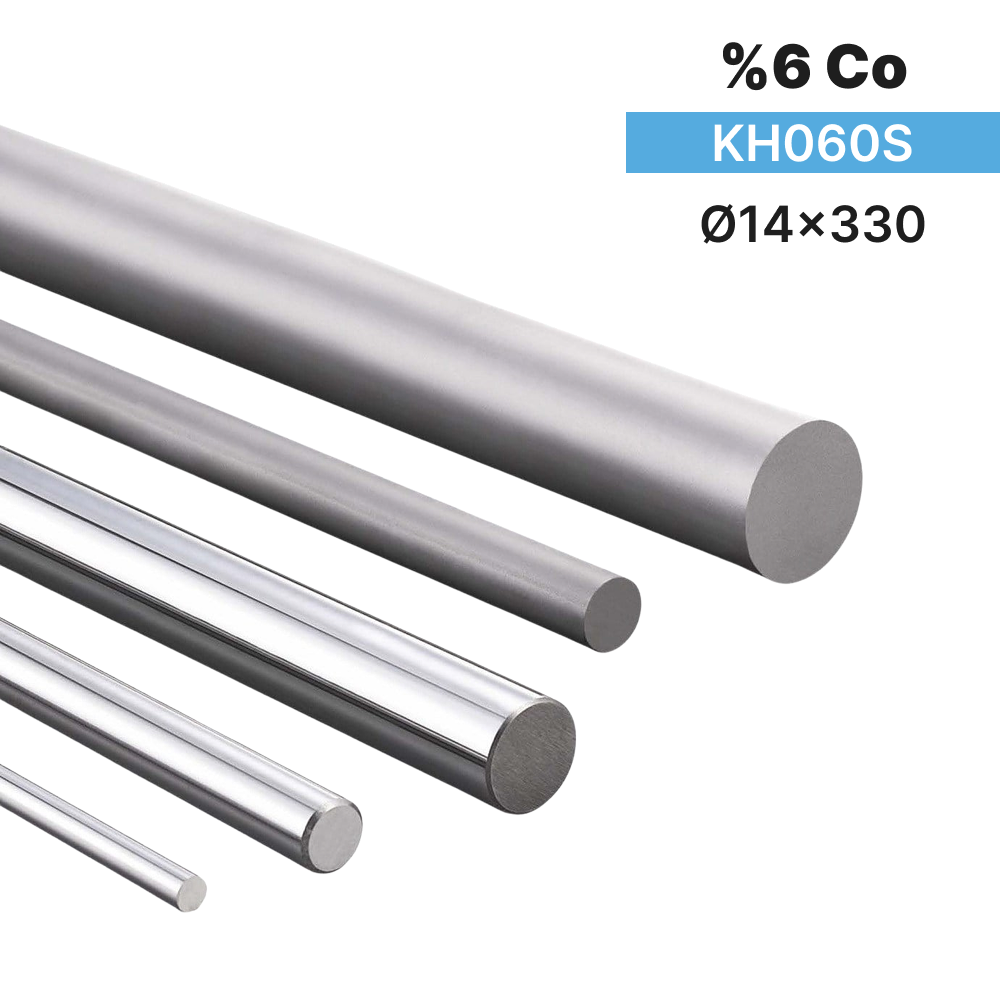 14x330 KH060S h6 Dolu Karbür Çubuk