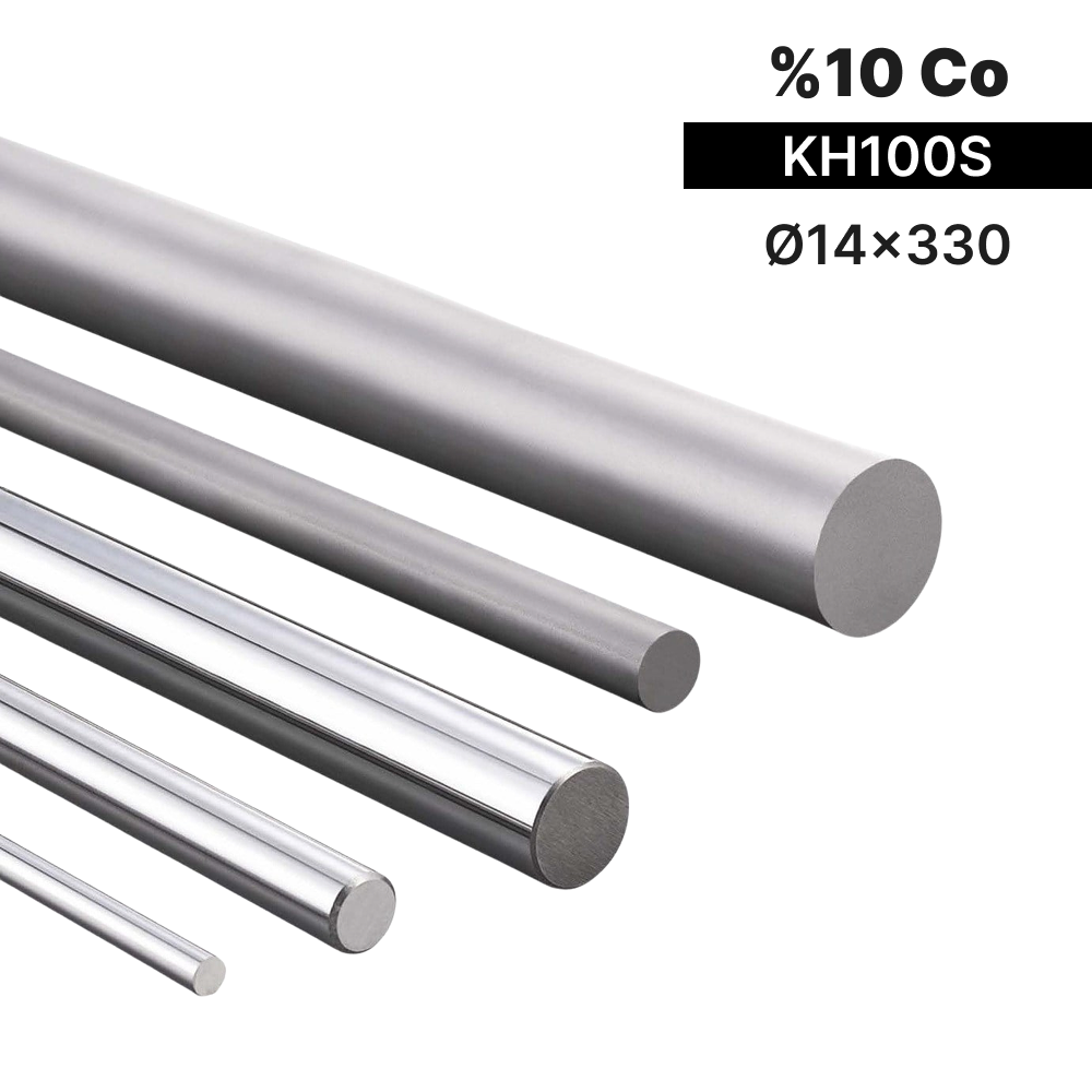 14x330 KH100S h6 Dolu Karbür Çubuk