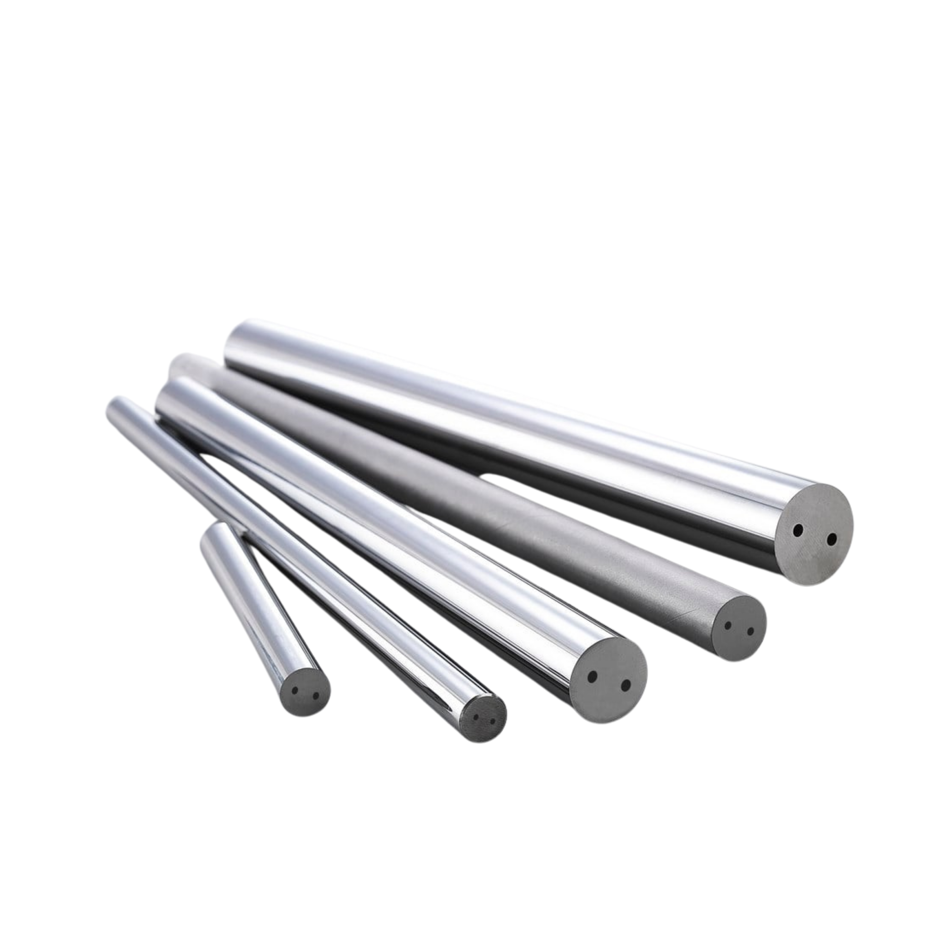 25x3.0-11.75x330 KH103S h6 İki Düz Delikli Karbür Çubuk