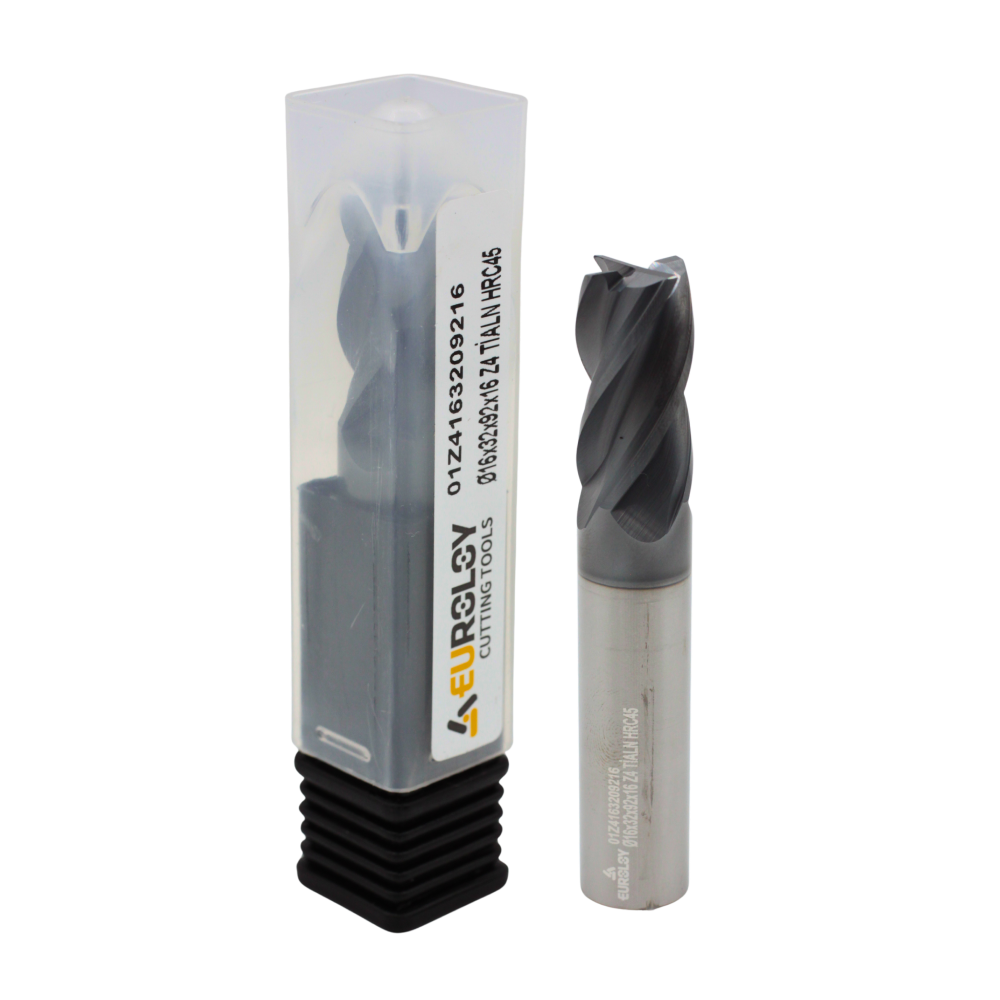 KARBÜR DÜZ FREZE Ø16X92 Z4 TİALN 45 HRC