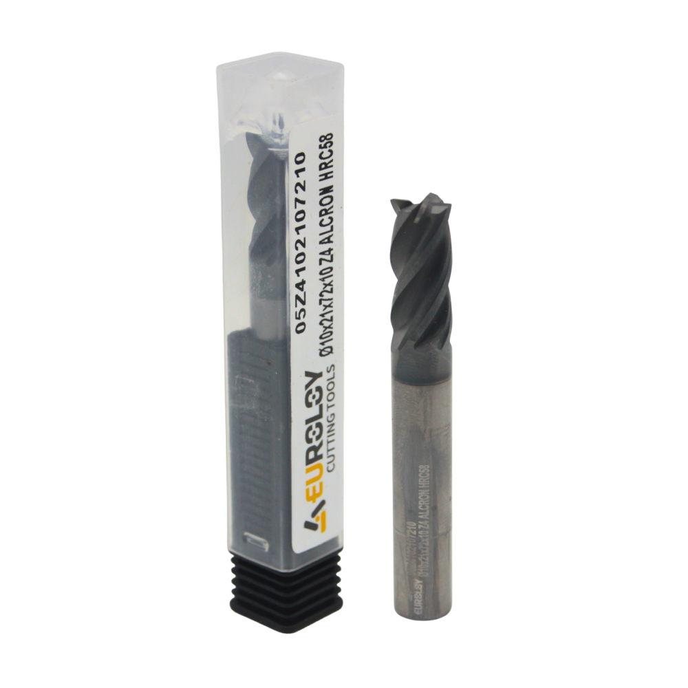 KARBÜR PİRR FREZE Ø10X72 Z4 ALCRN 60 HRC