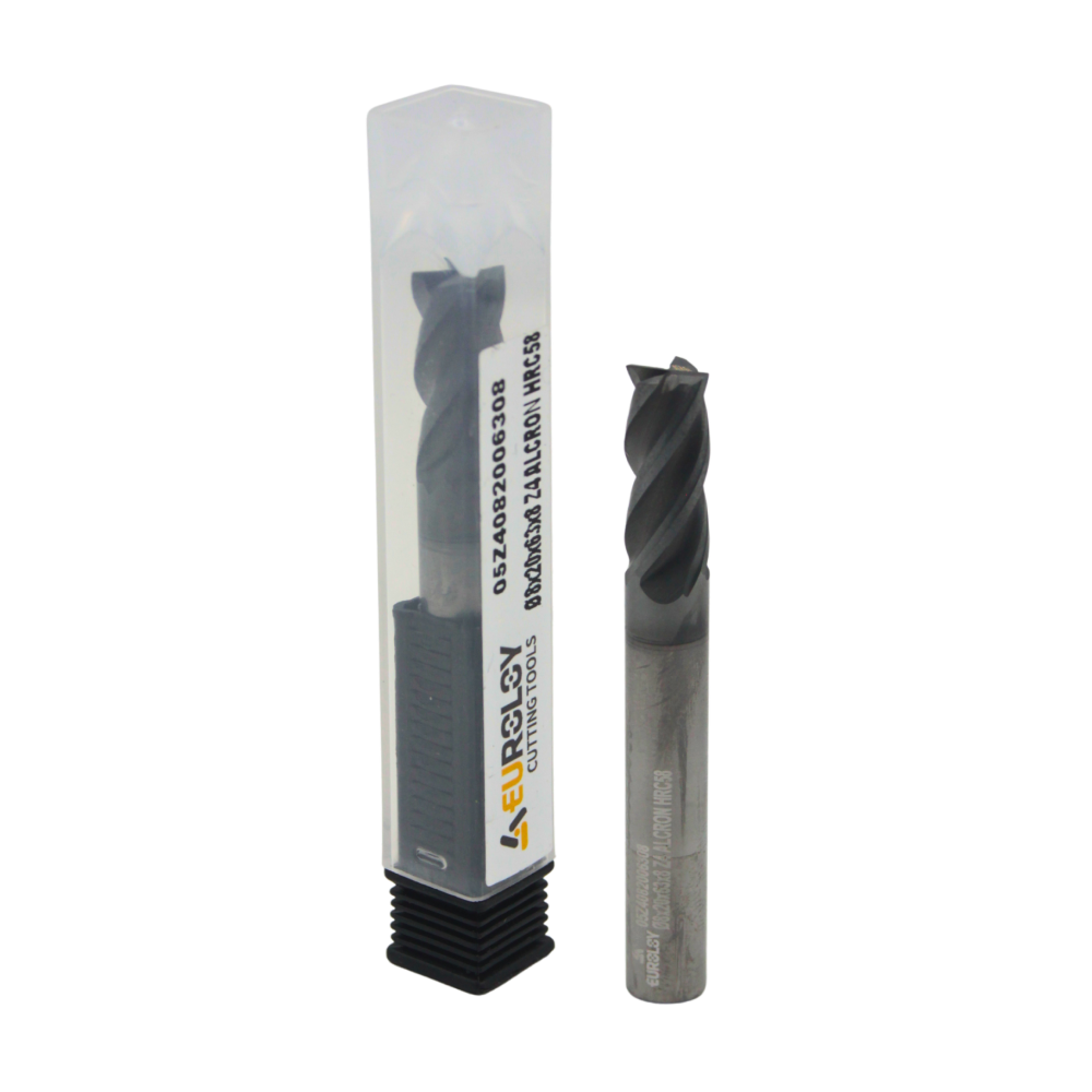 KARBÜR PİRR FREZE Ø8X63 Z4 ALCRN 60 HRC  