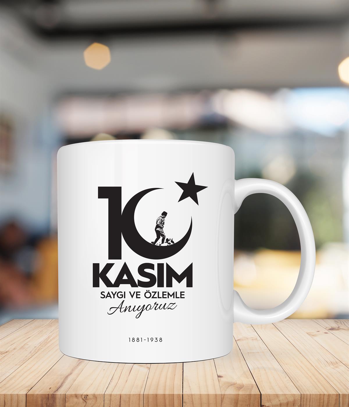 10 Kasım Atatürk Baskılı Kupa
