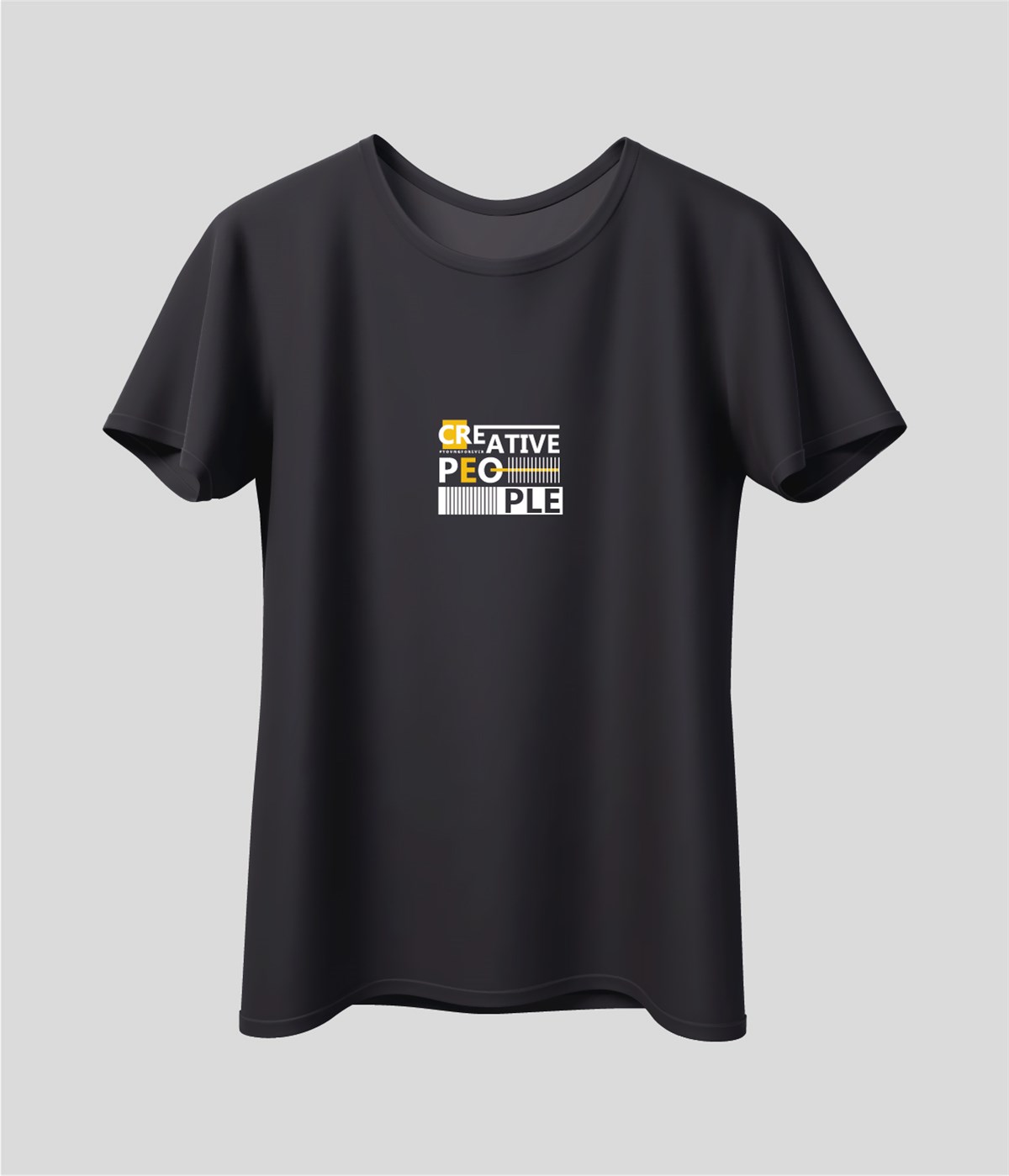 Creative People Baskılı T-Shirt