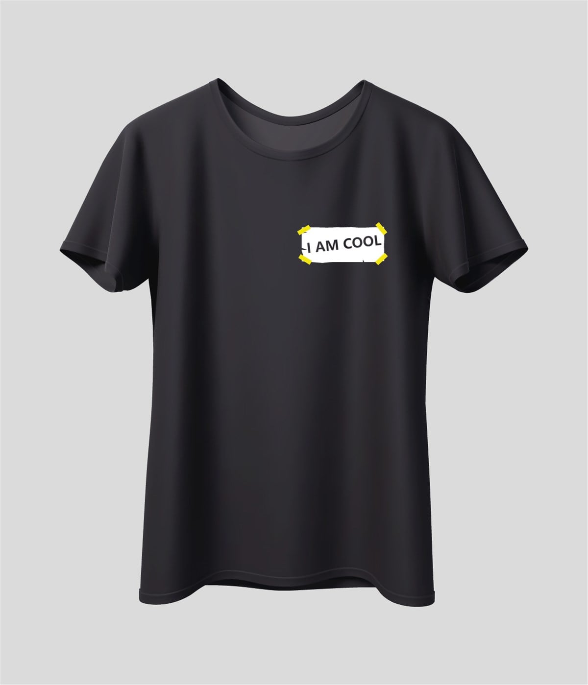 I Am Cool Baskılı T-Shirt