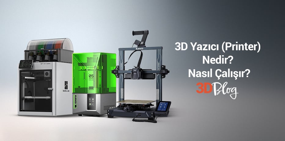 3D Yazıcı (Printer) Nedir? Nasıl Çalışır?