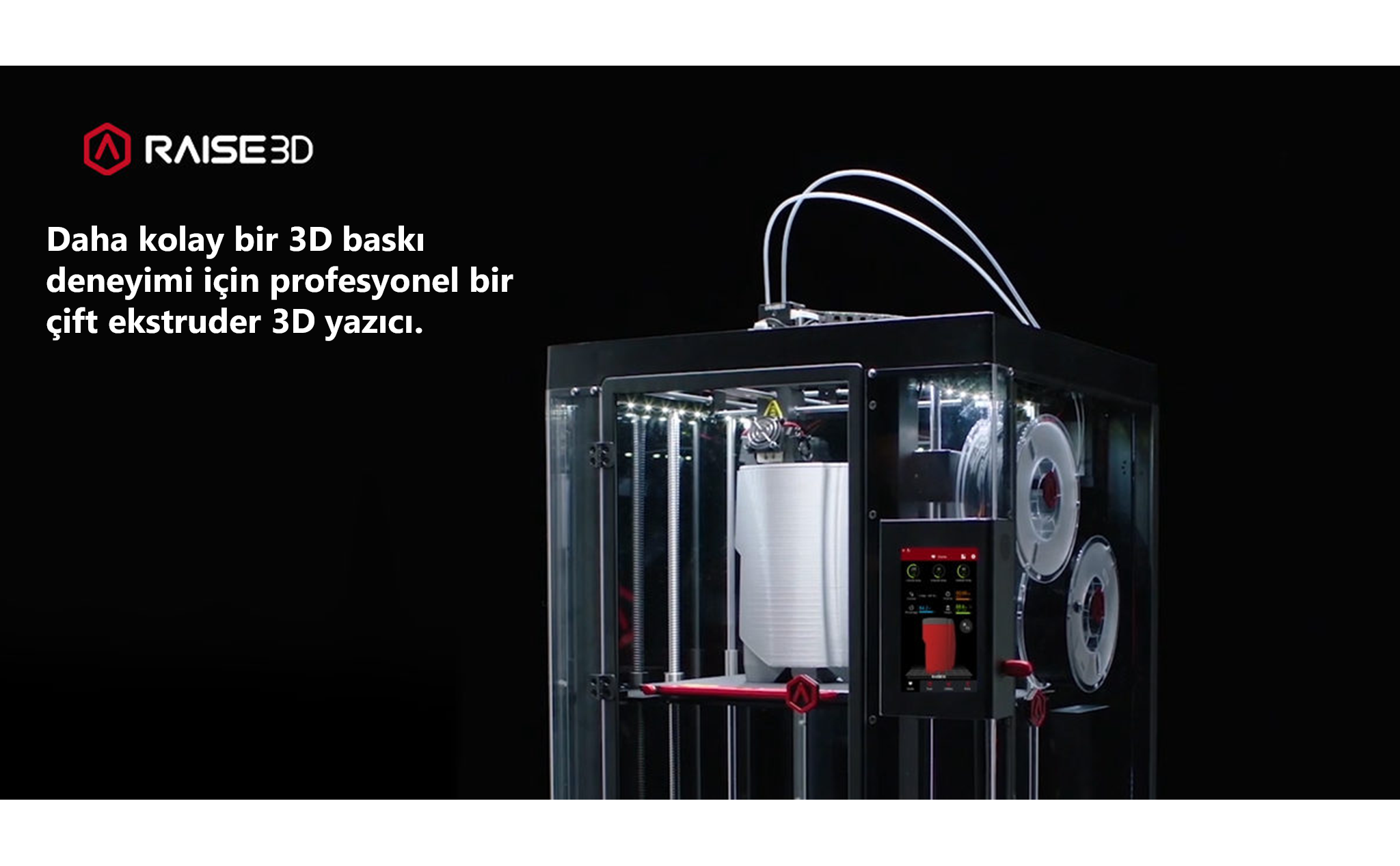 Raise3D Pro 3 - Pro 3 Plus 3D Yazıcı