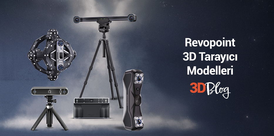 Revopoint 3D Tarayıcı Modelleri Karşılaştırması: MINI, POP, RANGE, MIRACO, MetroX, MetroY, INSPIRE 2 Hangisi?