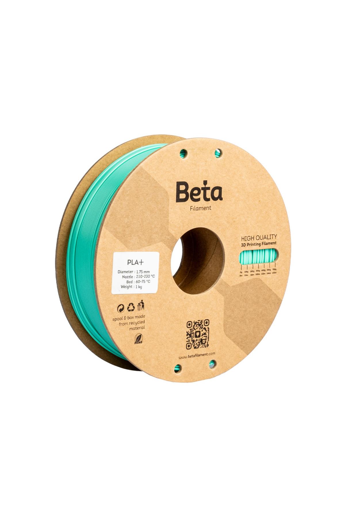 Beta PLA+ Filament Aqua Green