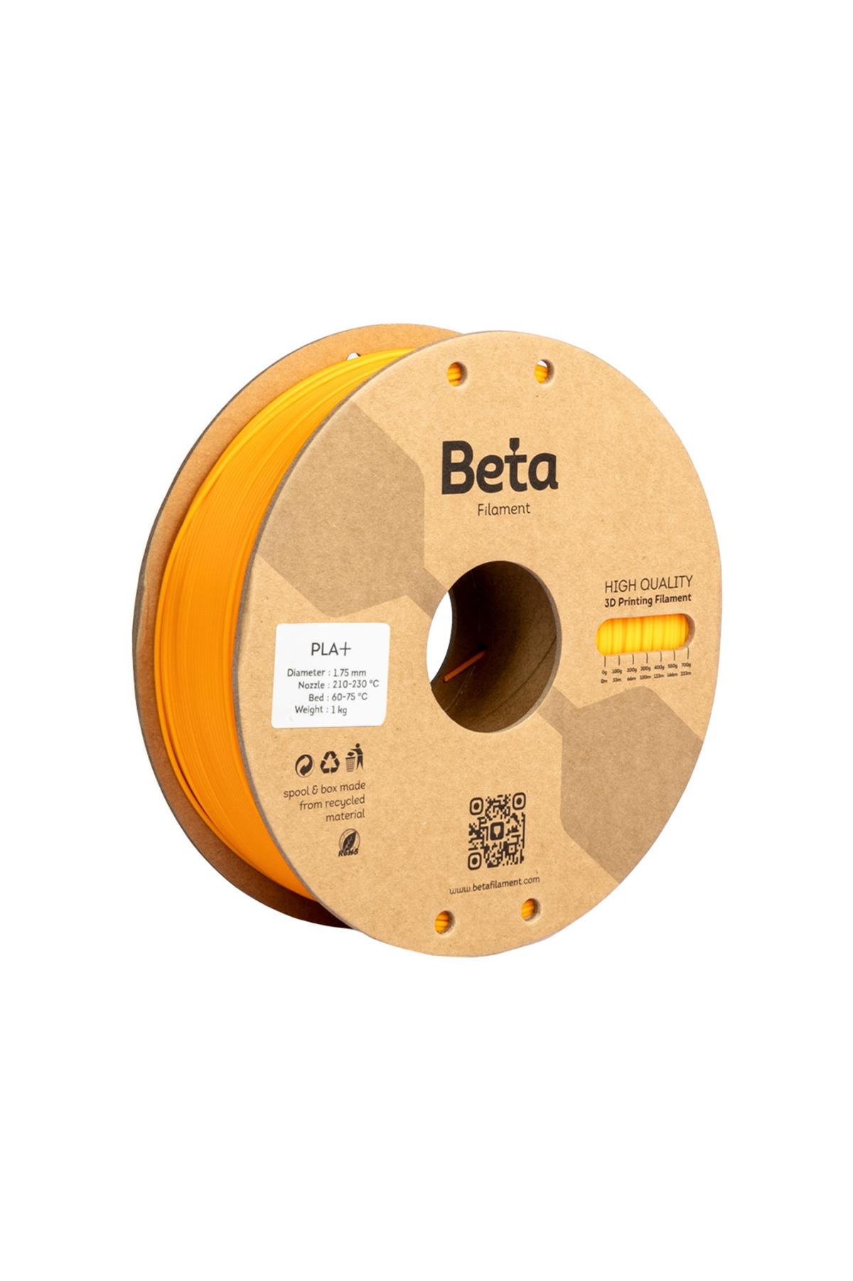 Beta PLA+ Filament Coral Orange