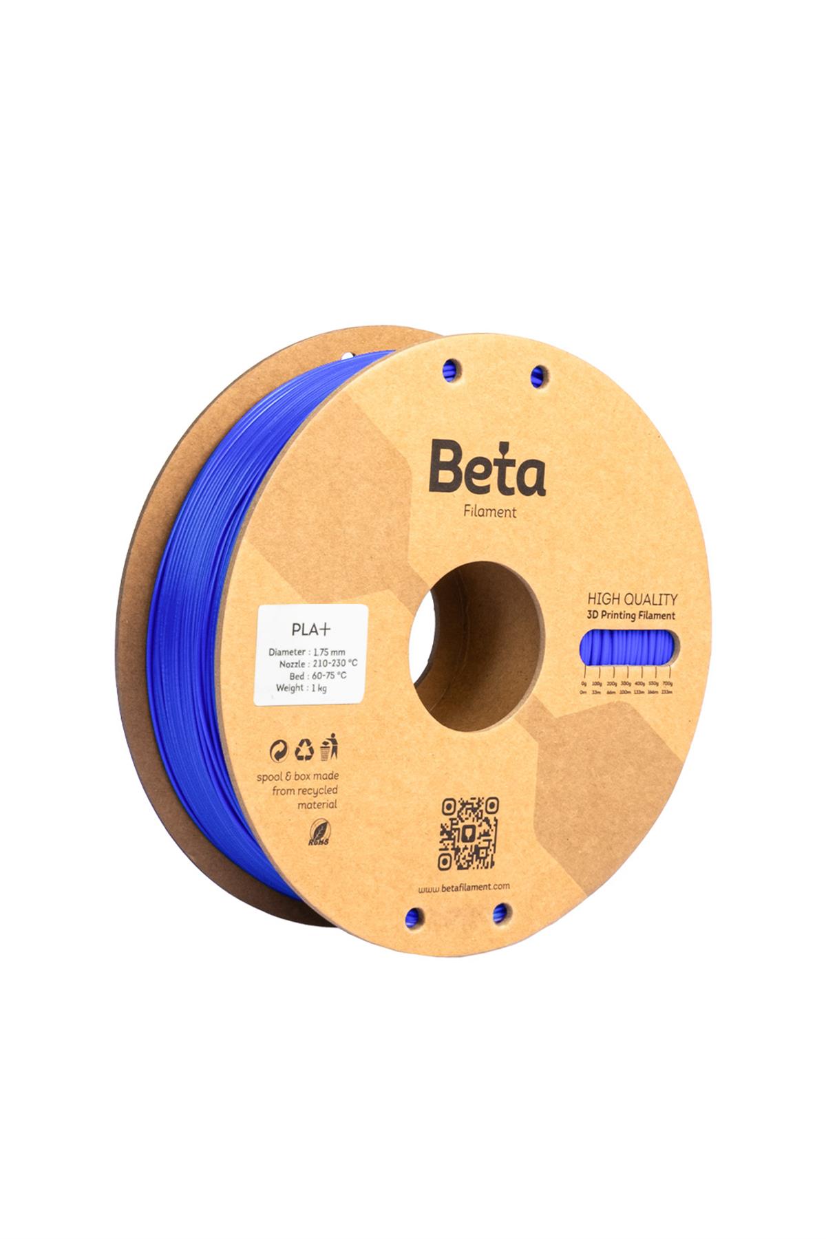 Beta PLA+ Filament Deep Blue