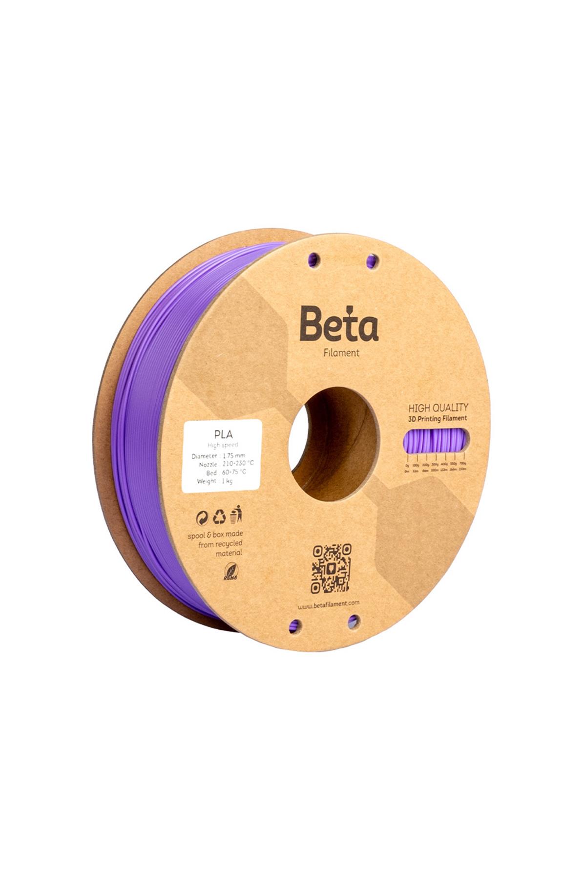 Beta PLA High-Speed Filament Beta Purple