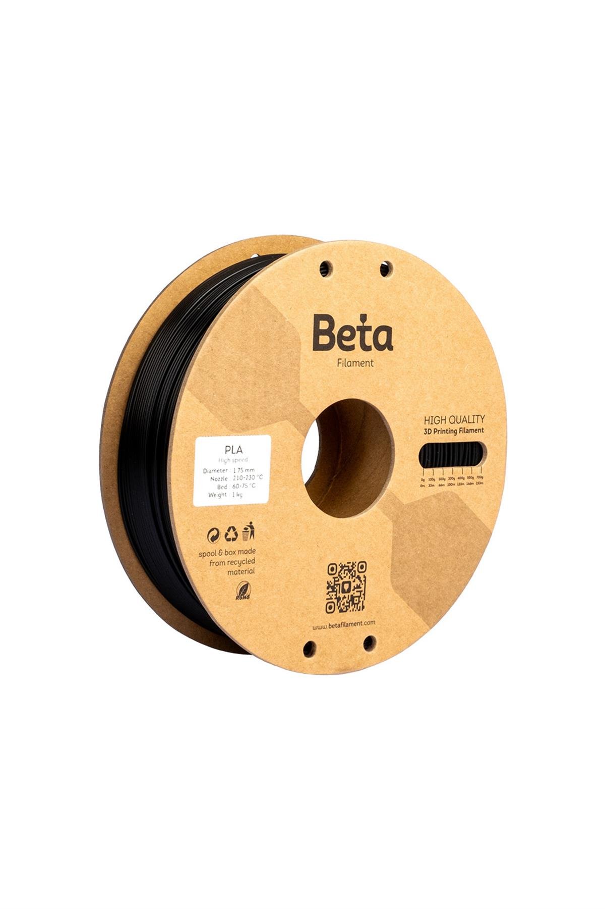 Beta PLA High-Speed Filament Black