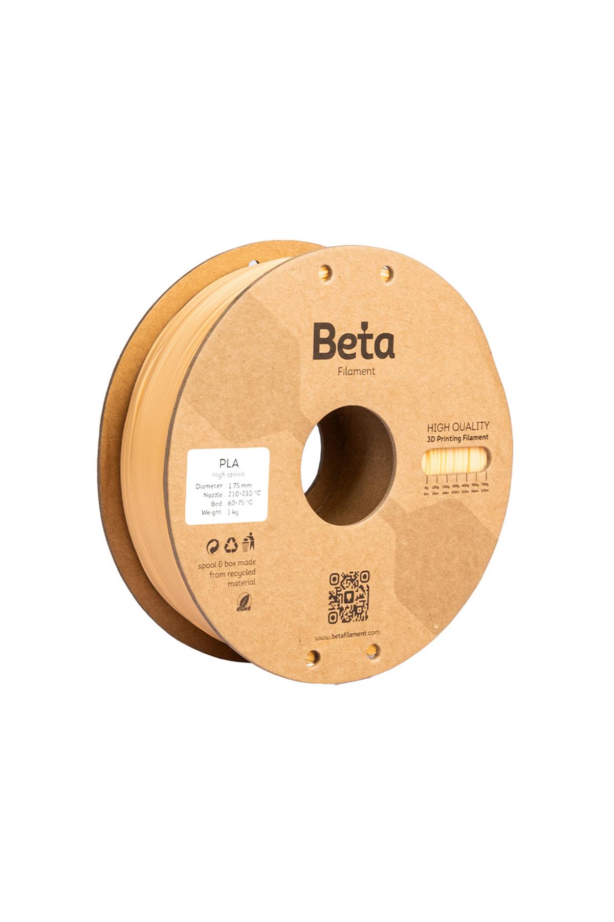 Beta PLA High-Speed Filament Cream