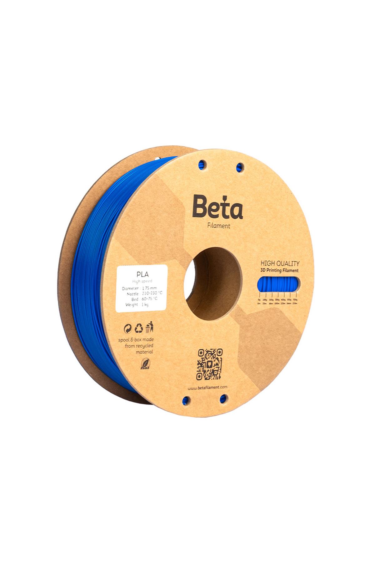 Beta PLA High-Speed Filament Deep Blue