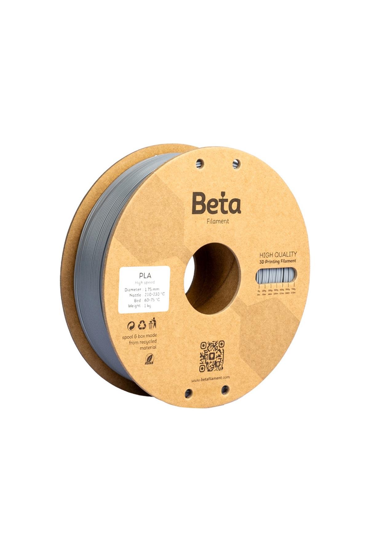 Beta PLA High-Speed Filament Grey