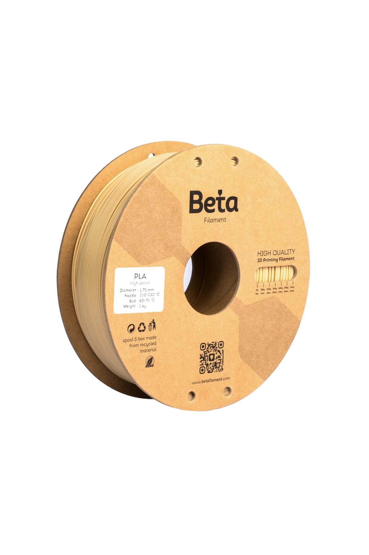 Beta PLA High-Speed Filament Natural Skin