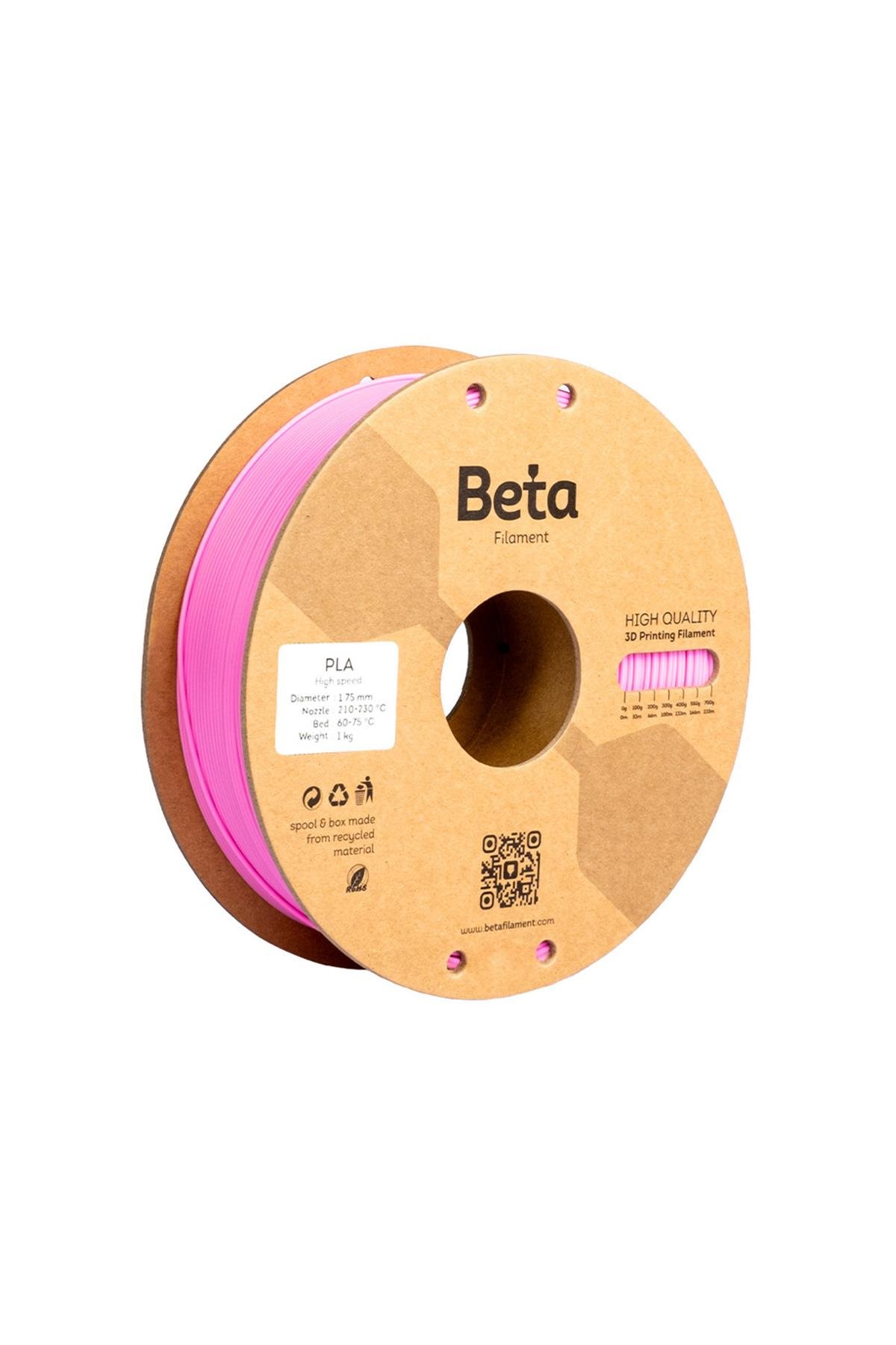 Beta PLA High-Speed Filament Rose Pink