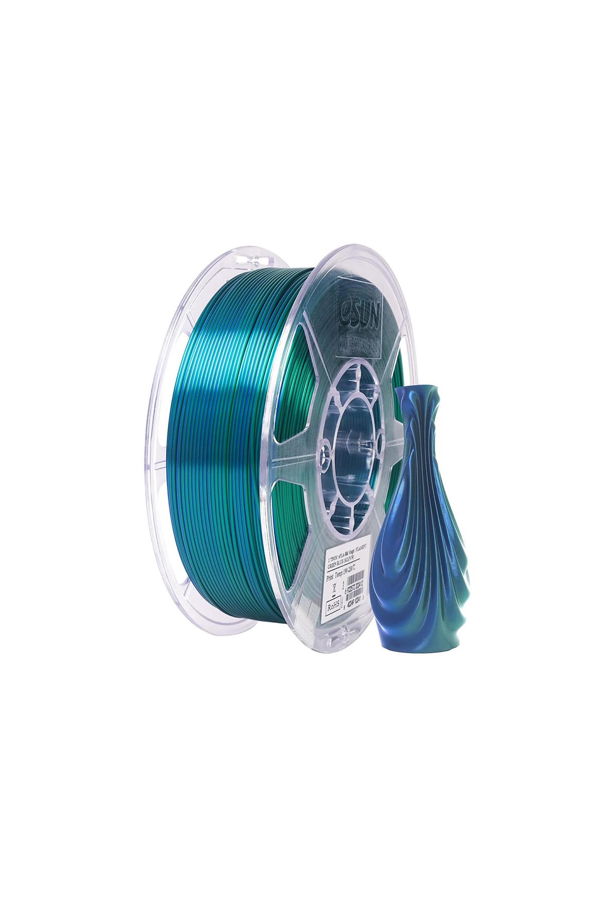 Esun ePLA-Silk Magic Filament Yeşil-Mavi