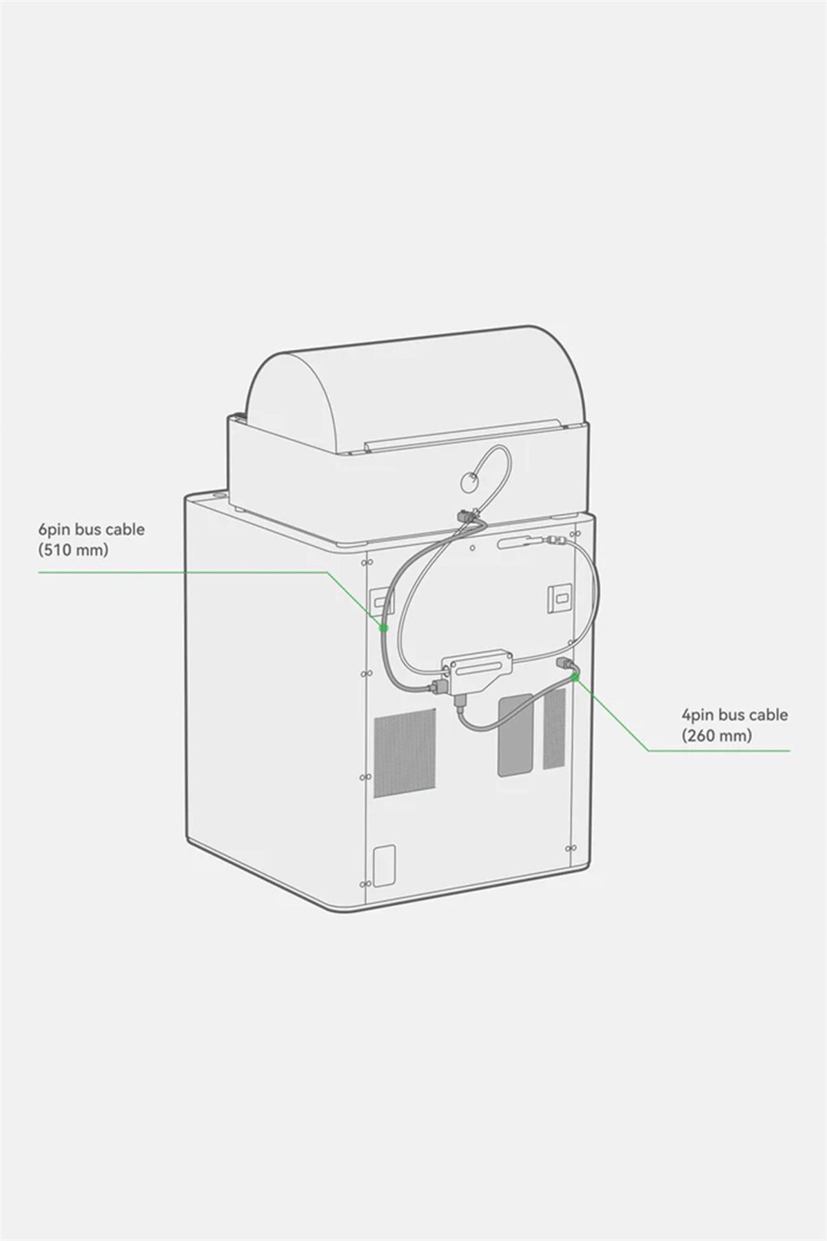 Bambu Lab Bambu Bus Cable - 4pin AMS-P1P-P1S-X1-X1C-X1E