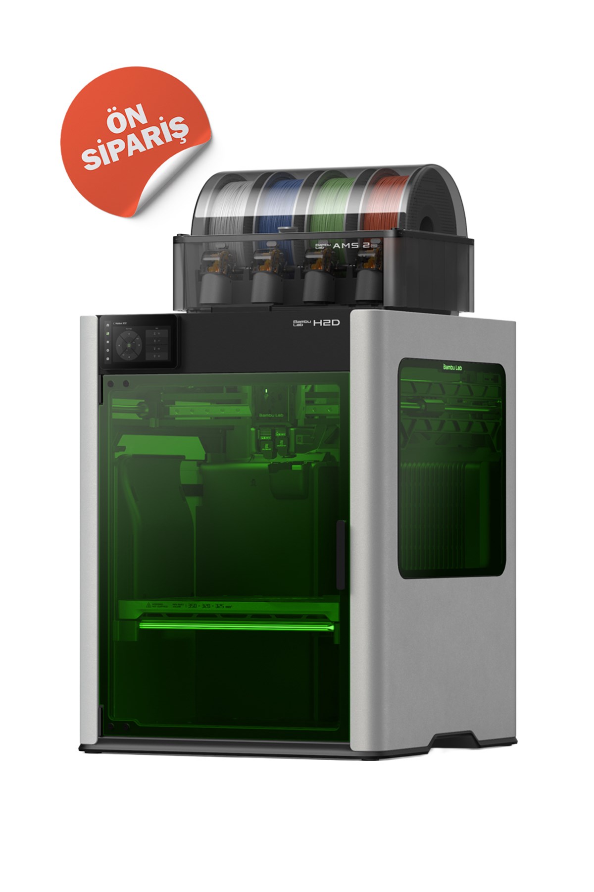 Bambu Lab H2D Laser Full Combo 40W 3D Yazıcı (Ön Sipariş)