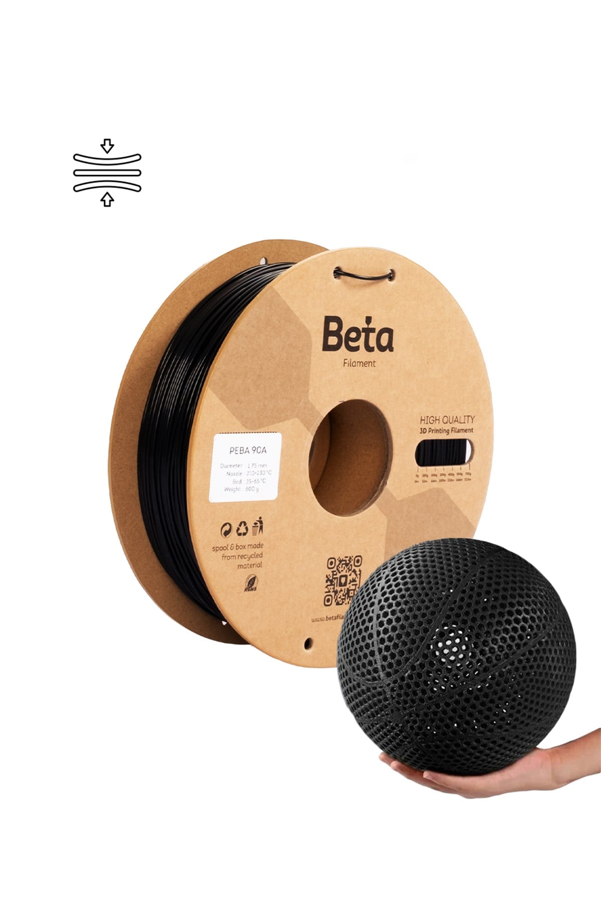 Beta PEBA 90A Black