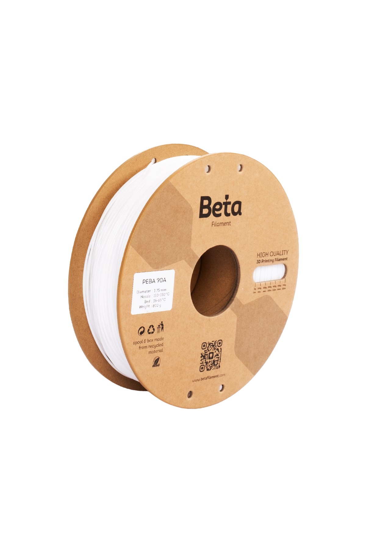 Beta PEBA 90A White