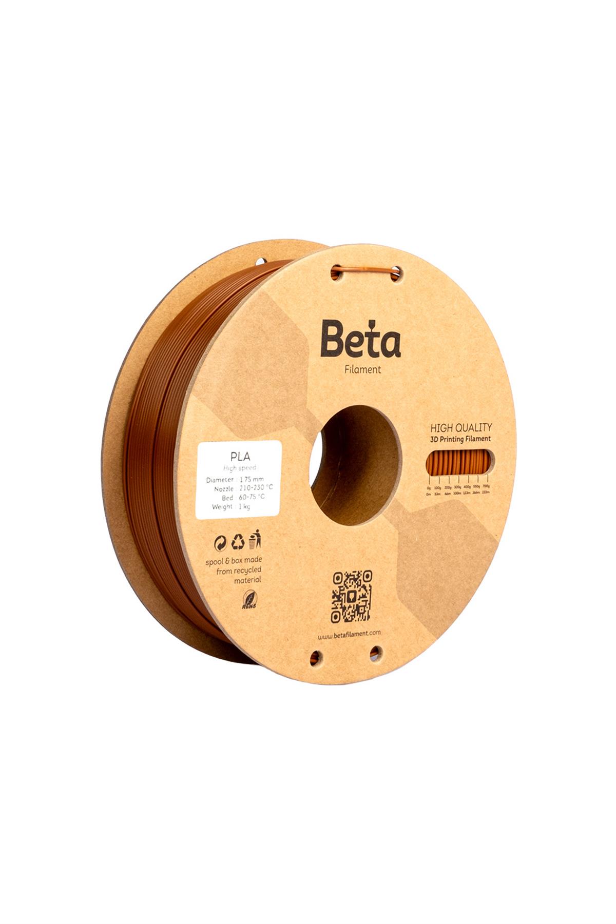 Beta PLA+ Filament Brown