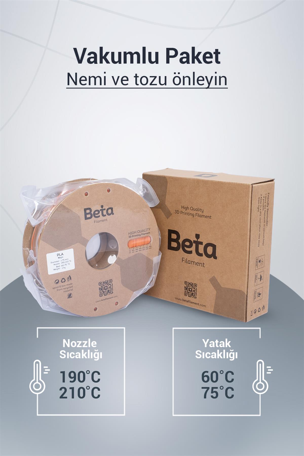 Beta PLA-Magic Silk Bronze-Orange