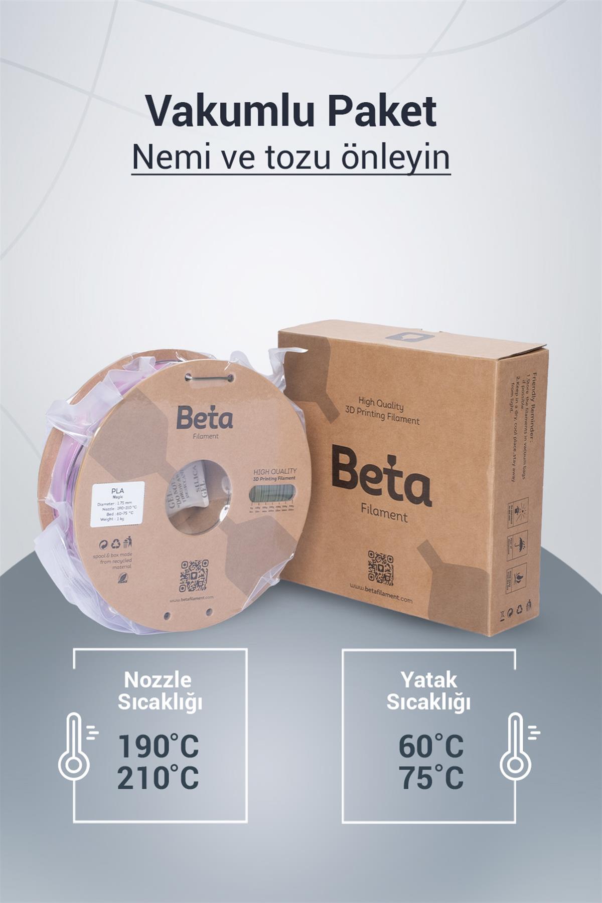 Beta PLA-Magic Silk Bronze-Purple