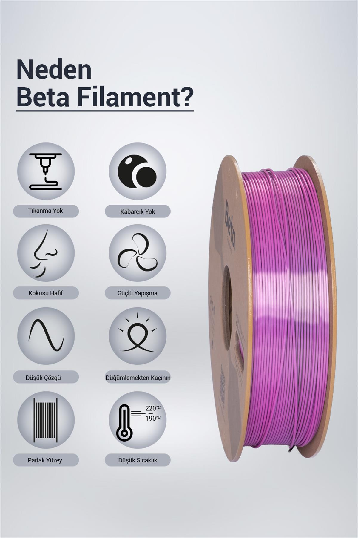 Beta PLA-Magic Silk Bronze-Purple
