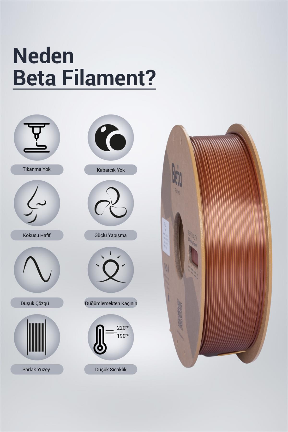 Beta PLA-Magic Silk Gold-Copper