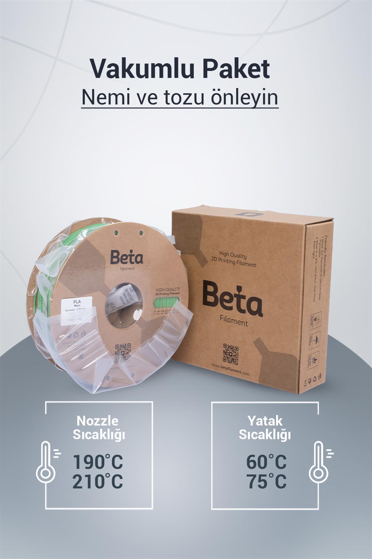 Beta PLA-Magic Silk Green-Orange