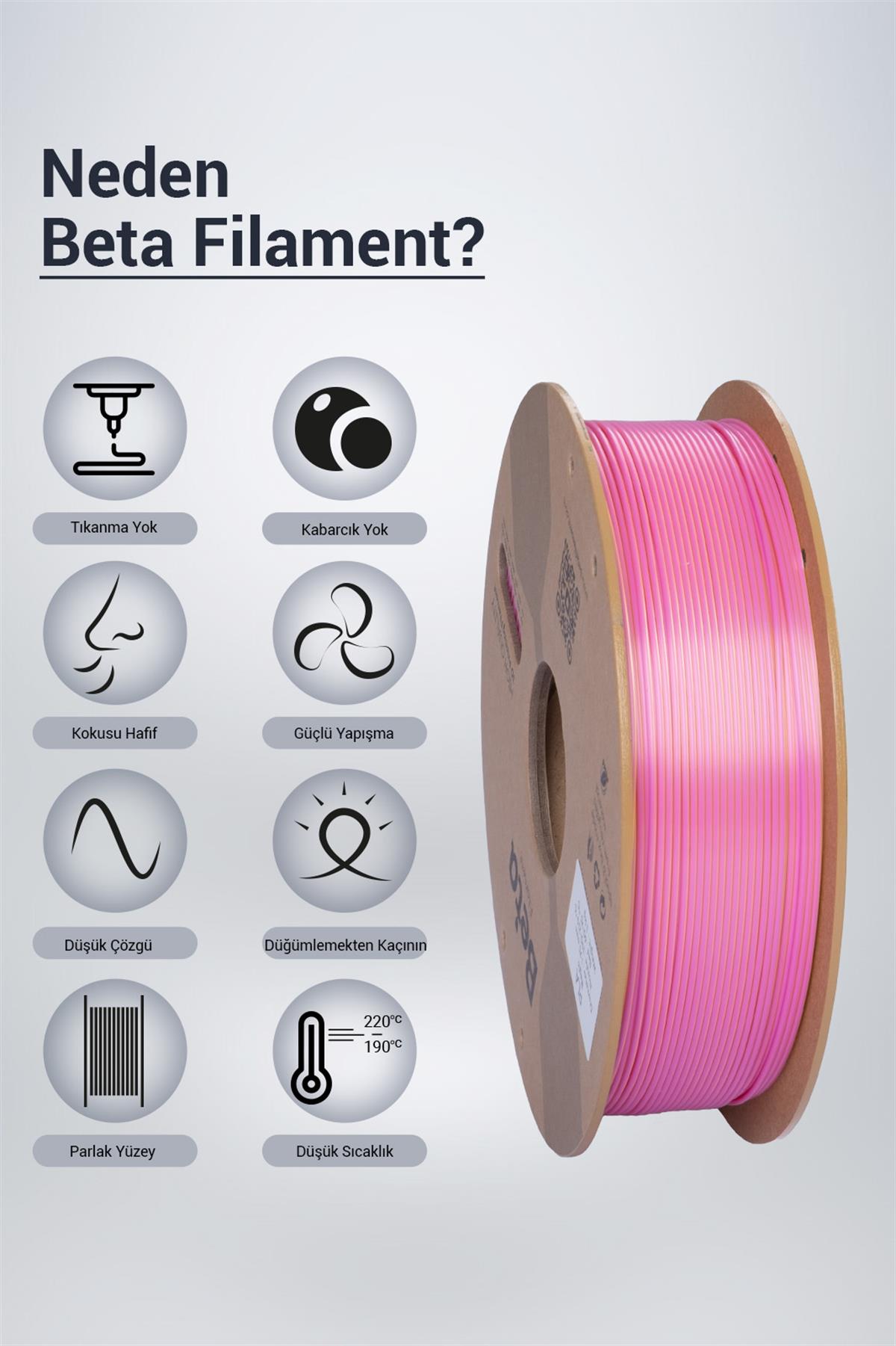 Beta PLA-Magic Silk Purple-Gold