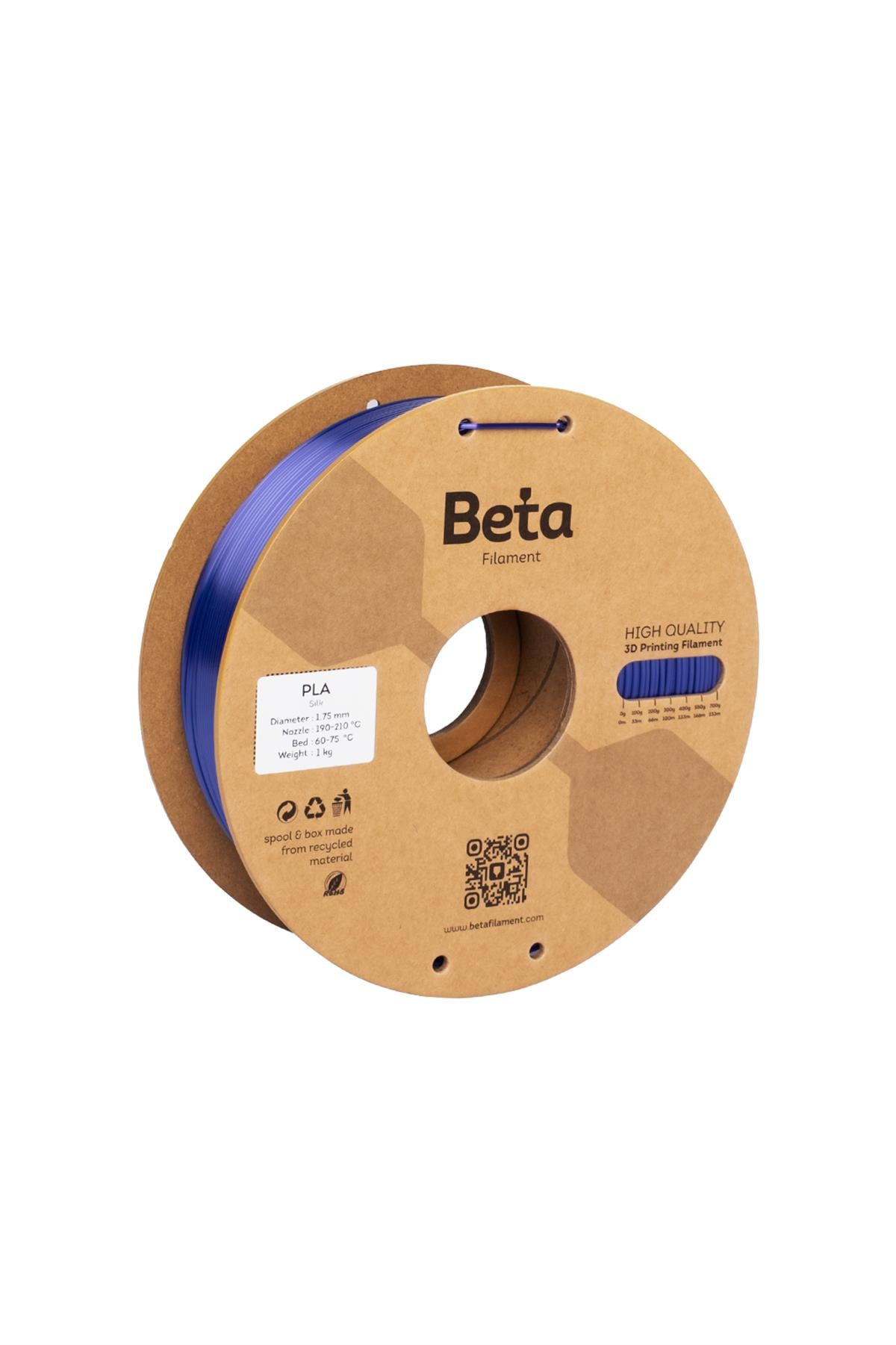 Beta PLA-Silk Filament Purple