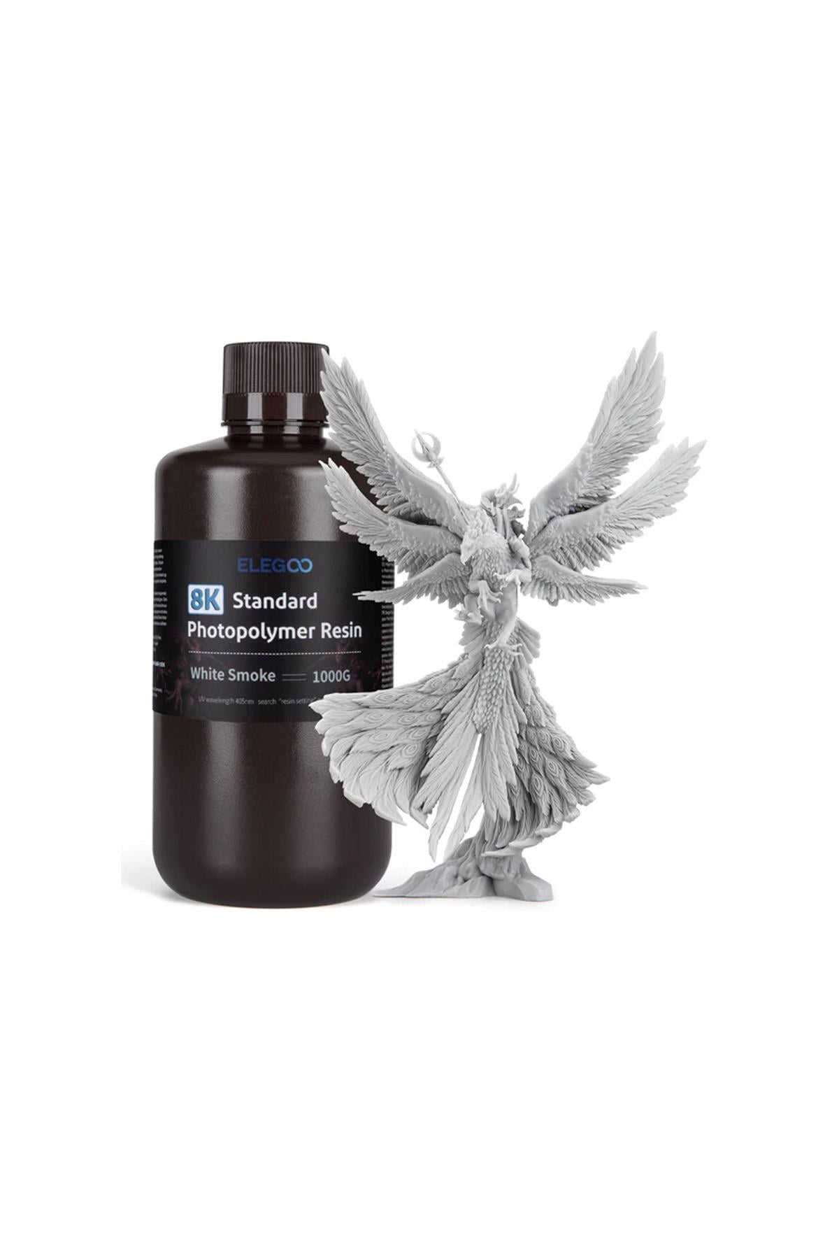 ELEGOO 8K Standart Fotopolimer Reçine White Smoke 1kg