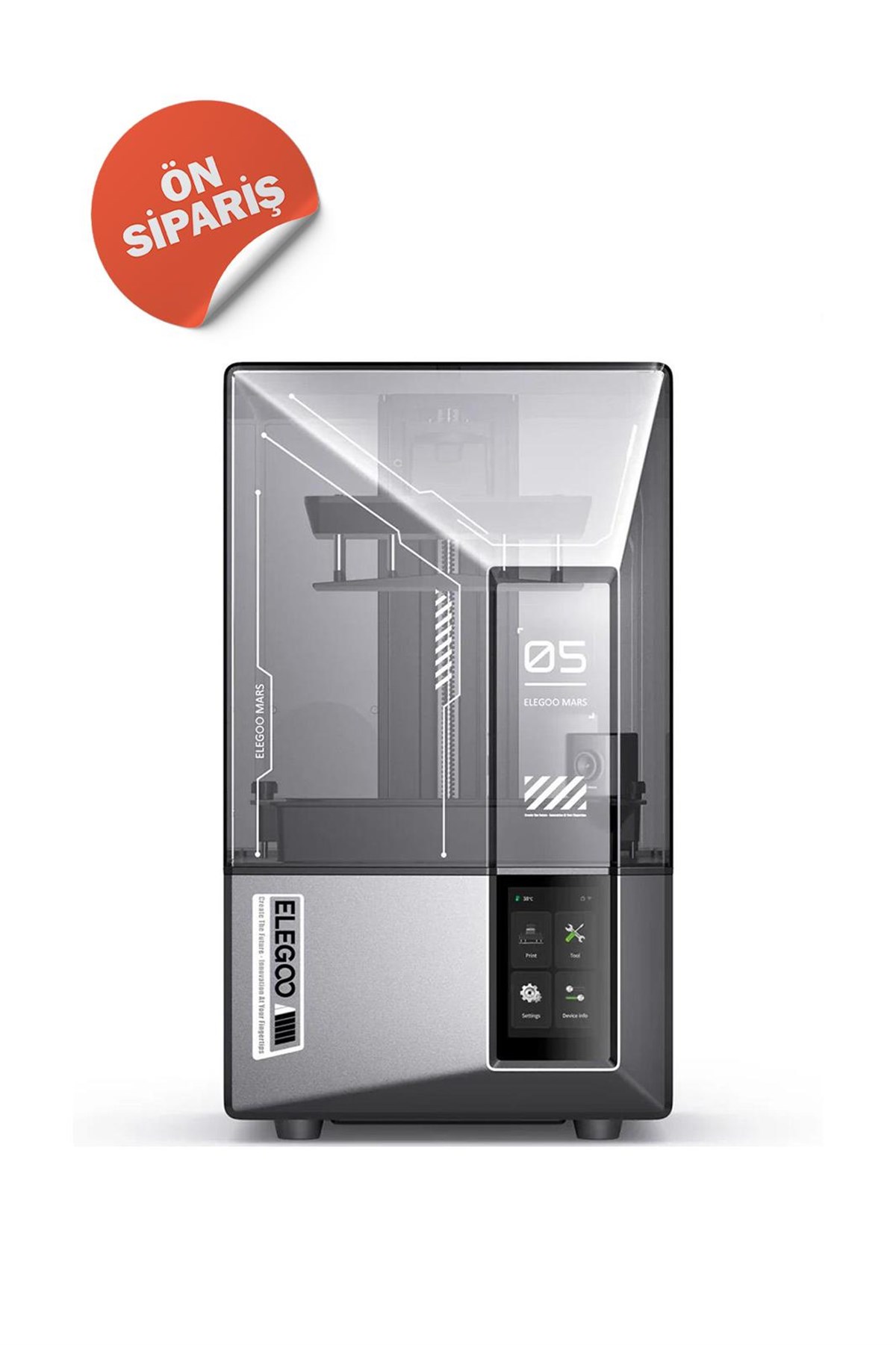 Elegoo Mars 5 Ultra 9K 3D Yazıcı (Ön Sipariş)