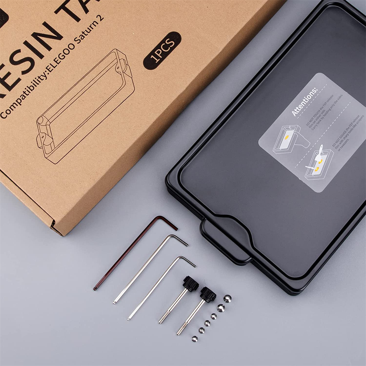 ELEGOO Metal Resin Tank - Saturn 2/3