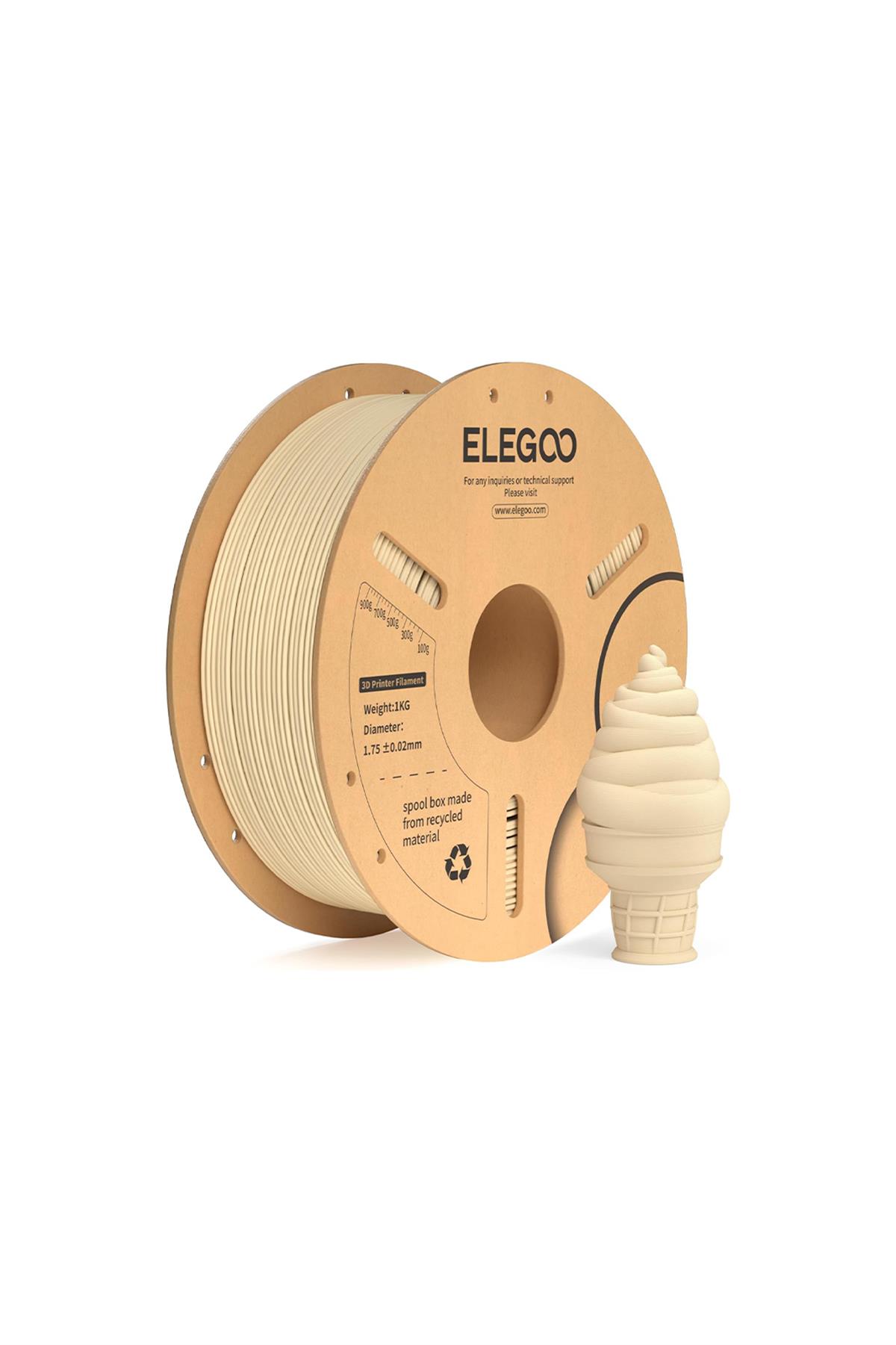 ELEGOO PLA+ Filament Beige