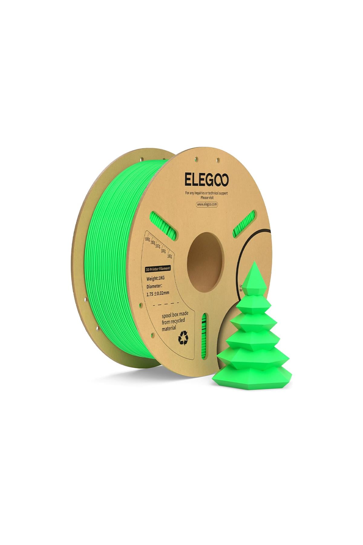 ELEGOO PLA+ Filament Neon Green