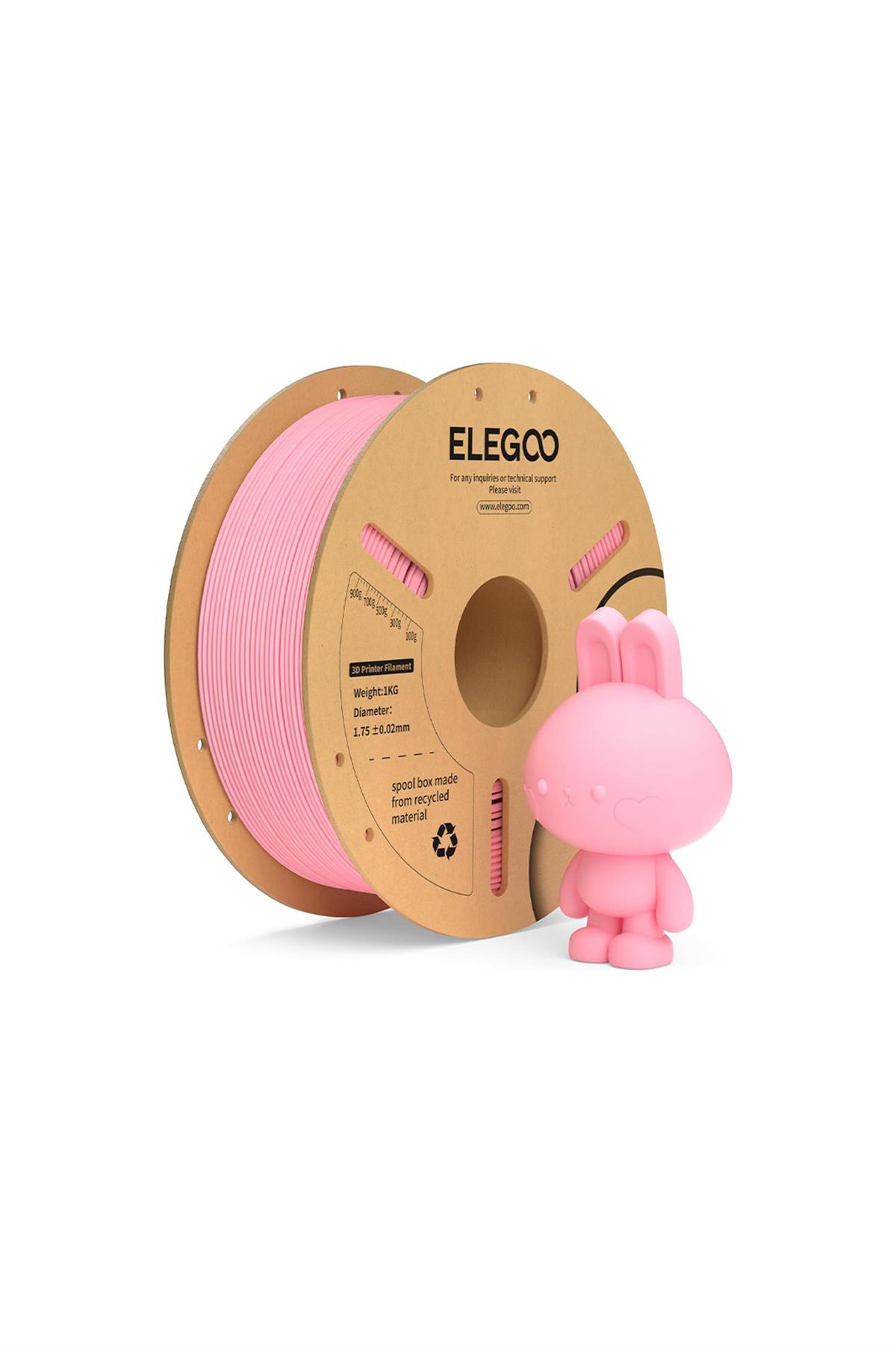 ELEGOO PLA+ Filament Pink