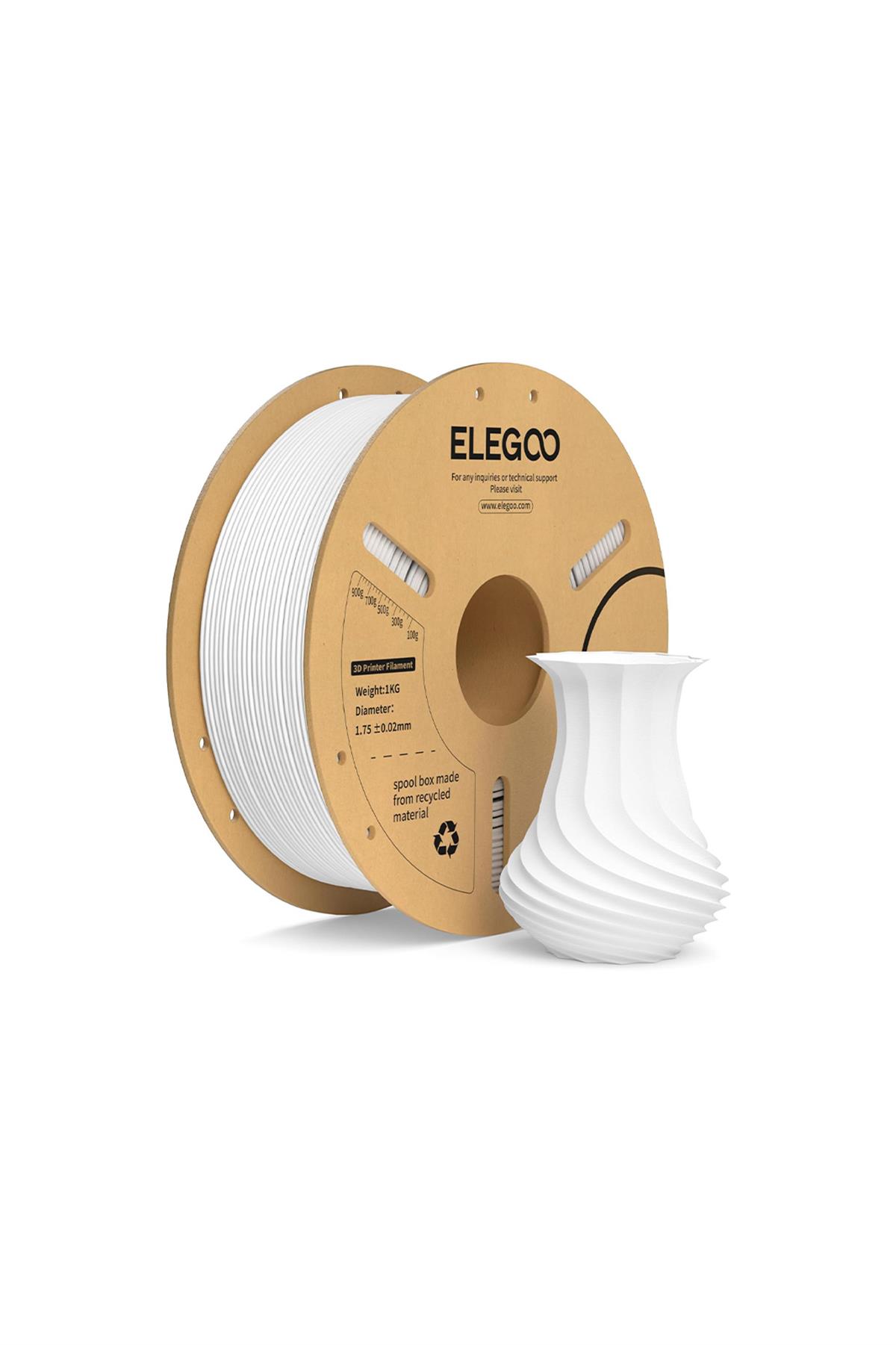 ELEGOO PLA+ Filament White