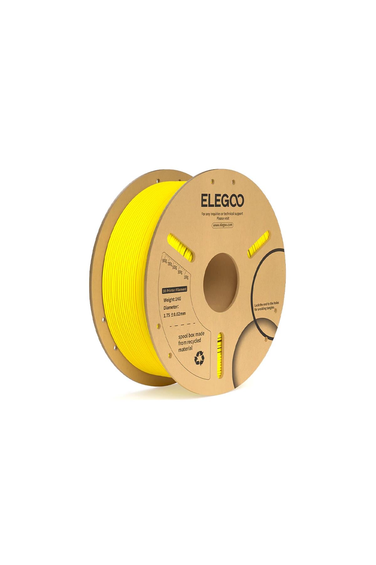 ELEGOO PLA+ Filament Yellow