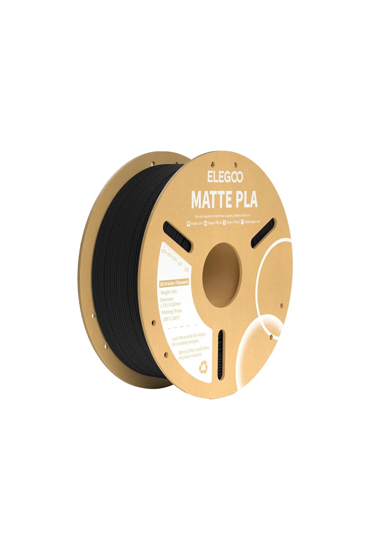 ELEGOO PLA Matte Filament Black