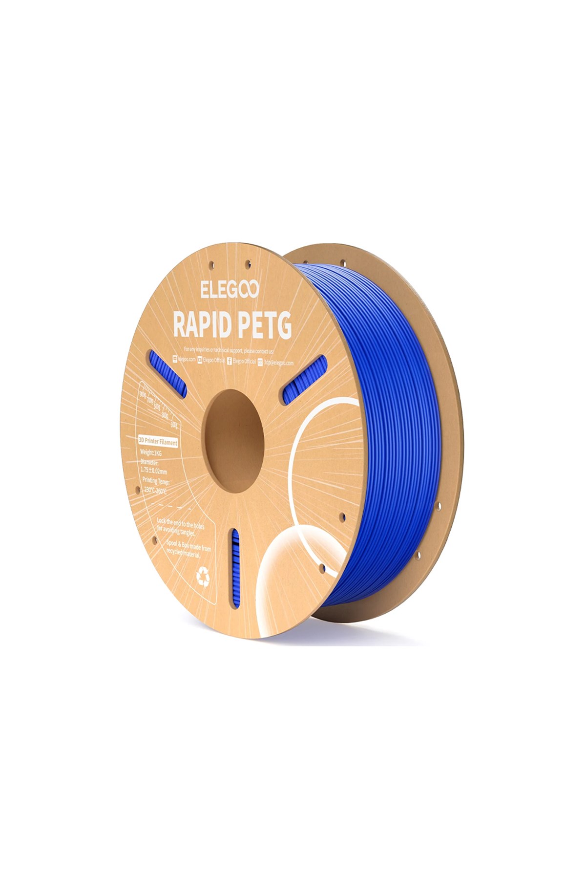 ELEGOO Rapid PETG Filament Blue