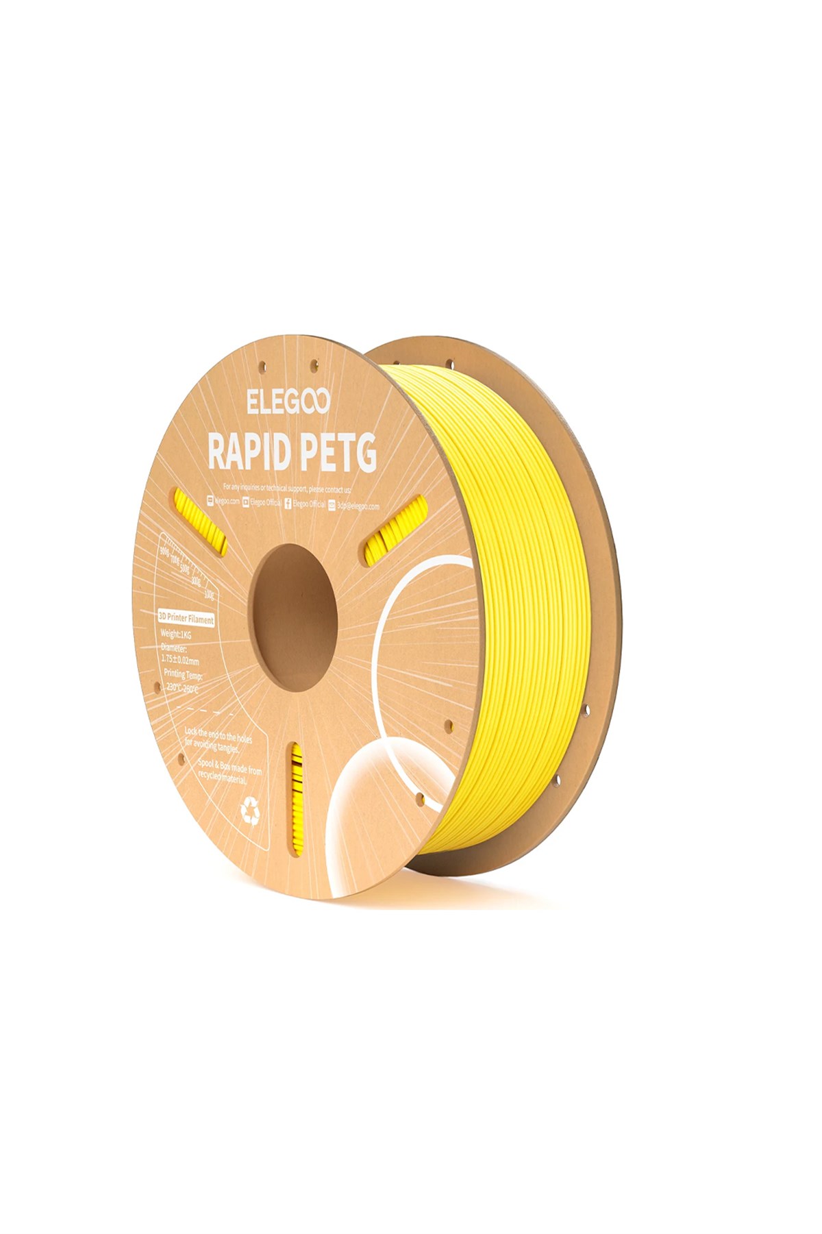 ELEGOO Rapid PETG Filament Yellow