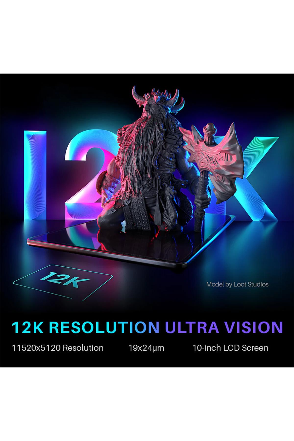 ELEGOO Saturn 3 12K 3D Yazıcı